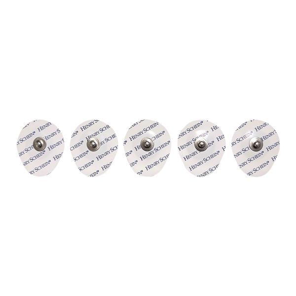 Snap Electrode Adult Stress 40x36mm Teardrop Foam Substrate Disposable 50/Pk