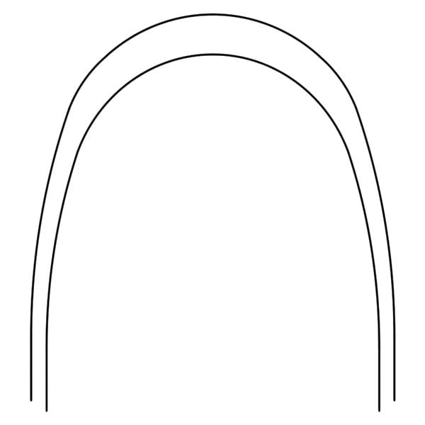 Archwire Nitanium Lower 0.012 in Ea