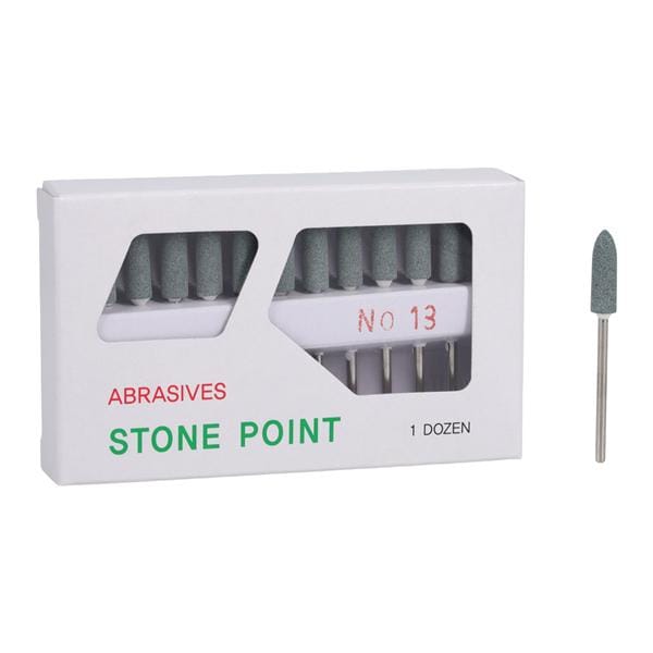 Silicone Carbide Mounted Points Green 12/Bx (P2)