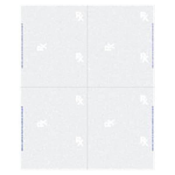 Laser Prescription Paper Medicaid Approved Quarter Sheet With Perforation 500/Pk