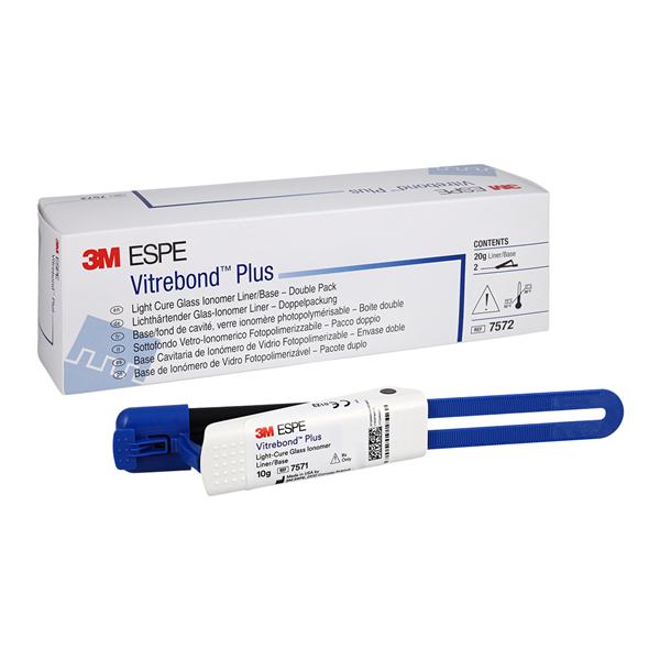 Vitrebond Plus Glass Ionomer Base / Liner Double Pack Ea