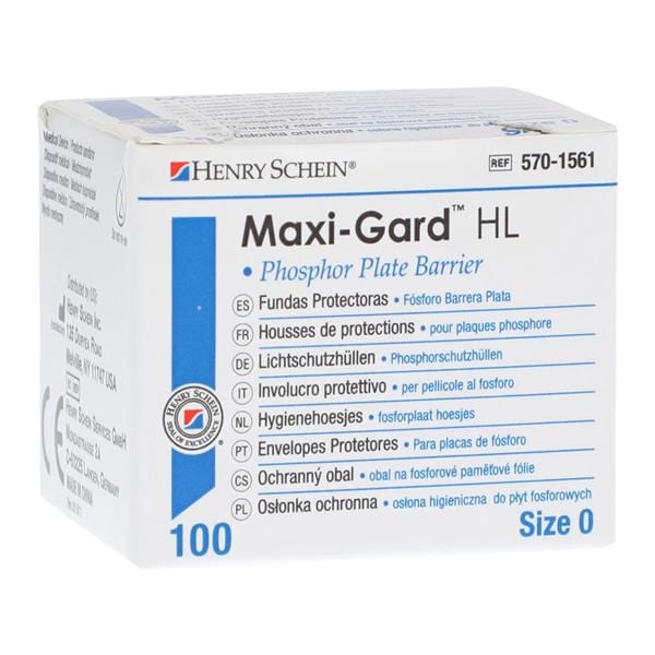 Maxi-Gard HL Phosphor Plate Barrier Envelope 0 100/Bx