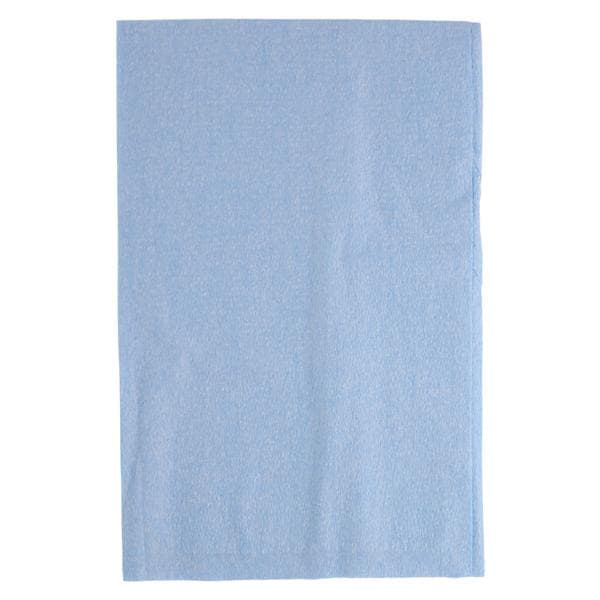 Pillowcase 21 in x 30 in Tissue / Poly Blue Disposable 100/Ca (Non Sterile)