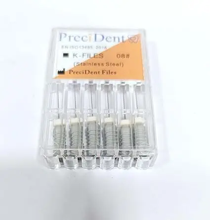 K Files 21 mm Size 8 6/Pk