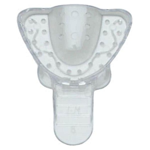Single Arch Impression Tray Perforated 5 Small Upper 12/Bg