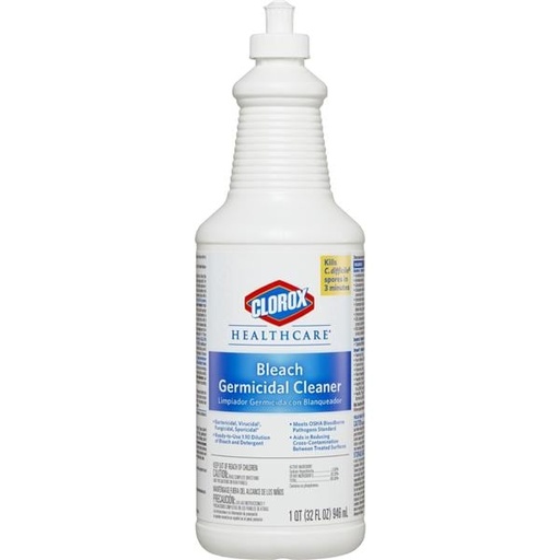 Clorox Healthcare Germicidal Solution 32 oz 32oz/Bt