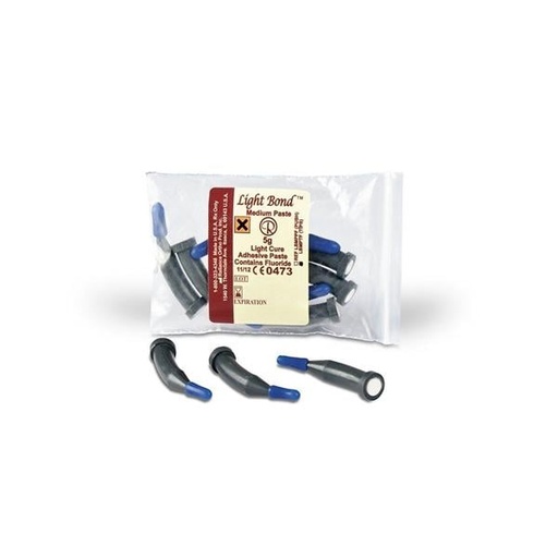 Reliance Light Bond Orthodontic Bracket Adhesive 5 Gm Blue Light Cure 11/Pk