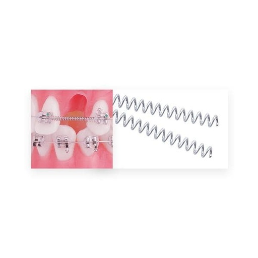 TruFlex Coil Spring Nickel Titanium 7 in 0.014 in x 0.036 in 3/Pk