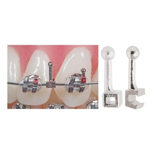 Split Ball Hook & Stop 3.2 mm 20/Pk