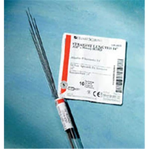 HSI Archwire Stainless Steel 0.014 in Round 14 in 10/Pk