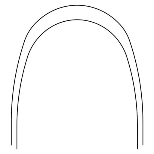 Archwire Nitanium Lower 0.012 in Ea