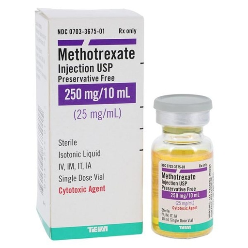 Methotrexate Sodium 25mg/mL Preservative Free Each (10mL)
