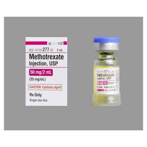 Methotrexate Sodium 25mg/mL Preservative Free Each (2mL)