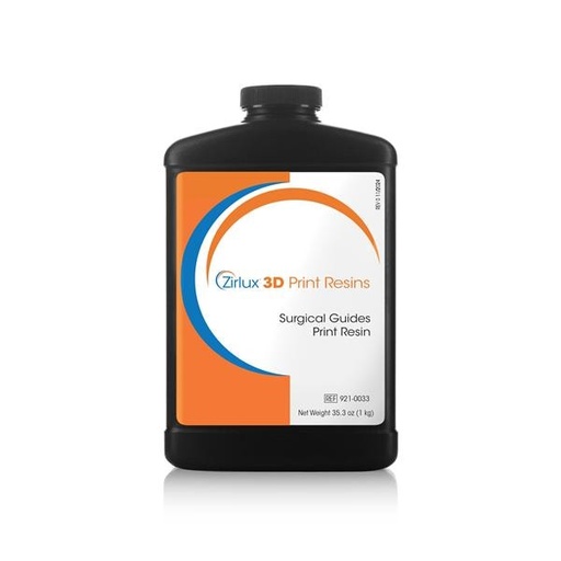Zirlux Surgical Guide 3D Print Resin 1/Kg