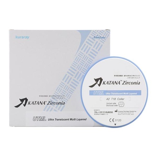 Katana UTML Zirconia Disc C3 98x18 Ea