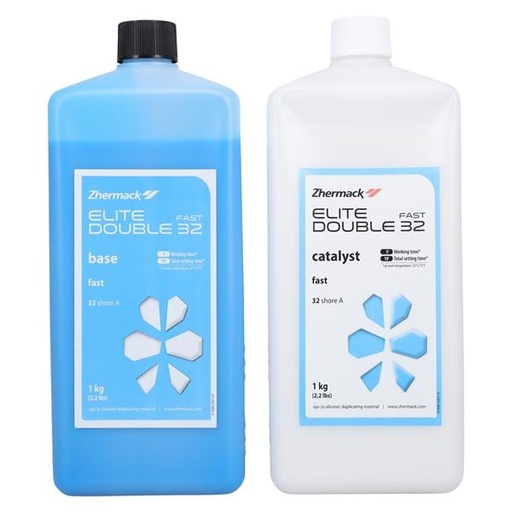 Elite Double Duplicating Material 32 Fast Silicone 4.4lb/Bt