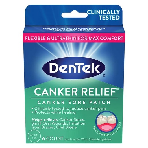 DenTek Patches Mint 6/Pk