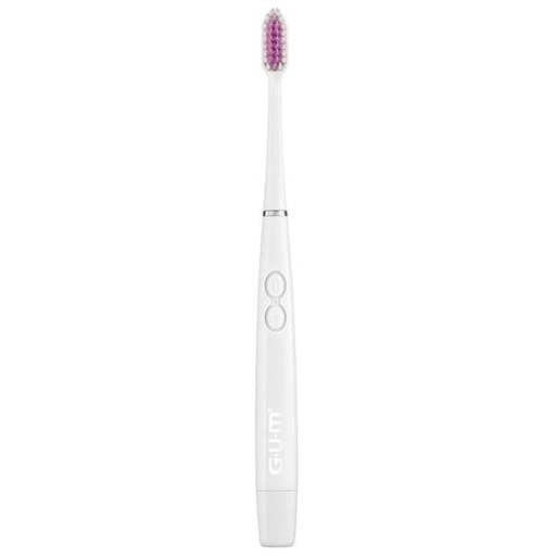 GUM Sonic Battery Power Toothbrush White 12/Pk