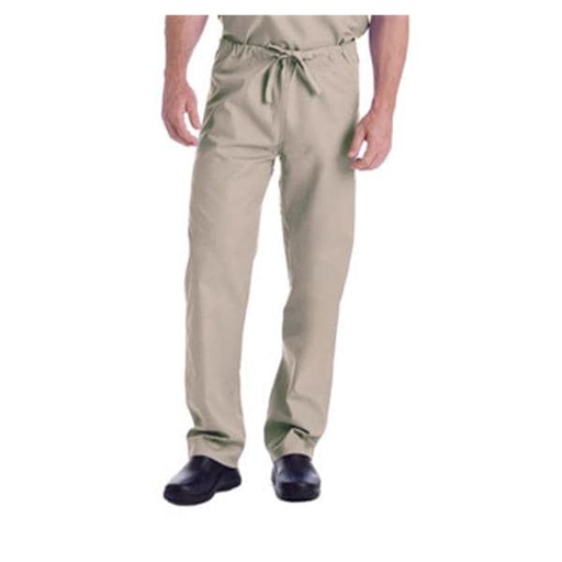 Scrub Pant 2 Pockets X-Large Sand Unisex Ea