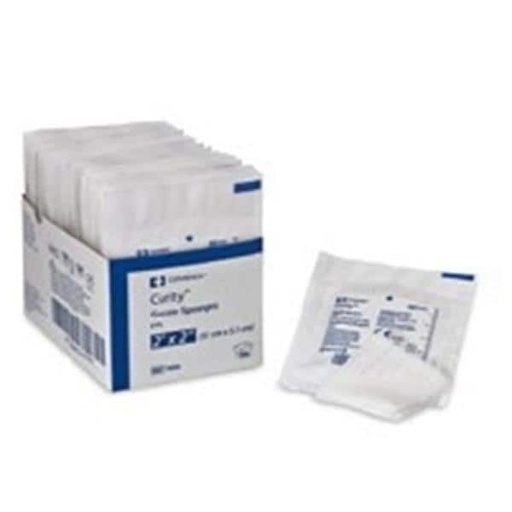 Curity 100% Cotton Gauze Sponge 2x2" 8 Ply Sterile USP Type VII LF
