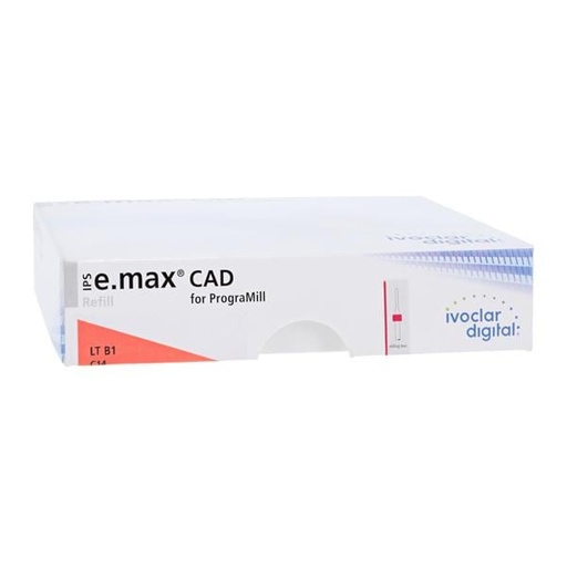IPS e.max CAD LT Milling Blocks Low Translucency C14 B1 For PrograMill 5/Bx